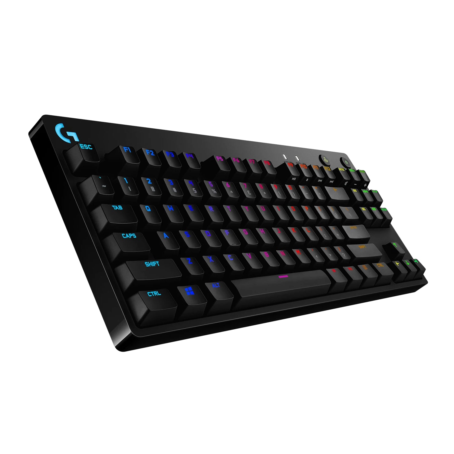 Logitech G PRO gaming keyboard, Tactile (GX Blue), black, English layout