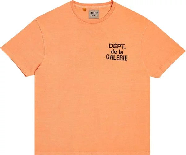 French T-shirt “Flo Orange” Gallery Dept., orange