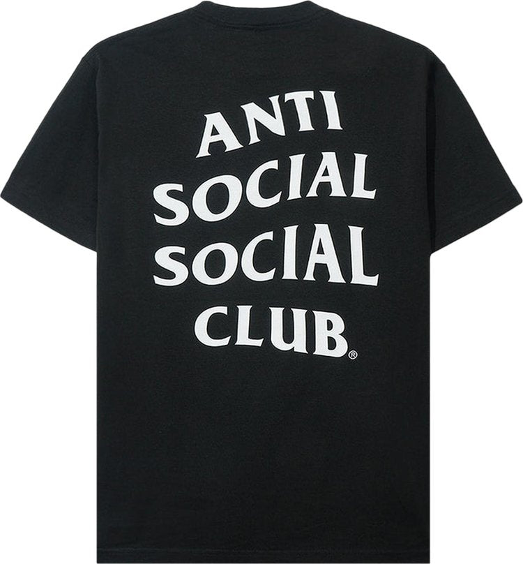 Anti Social Social Club Mind Games Tee 'Black', black