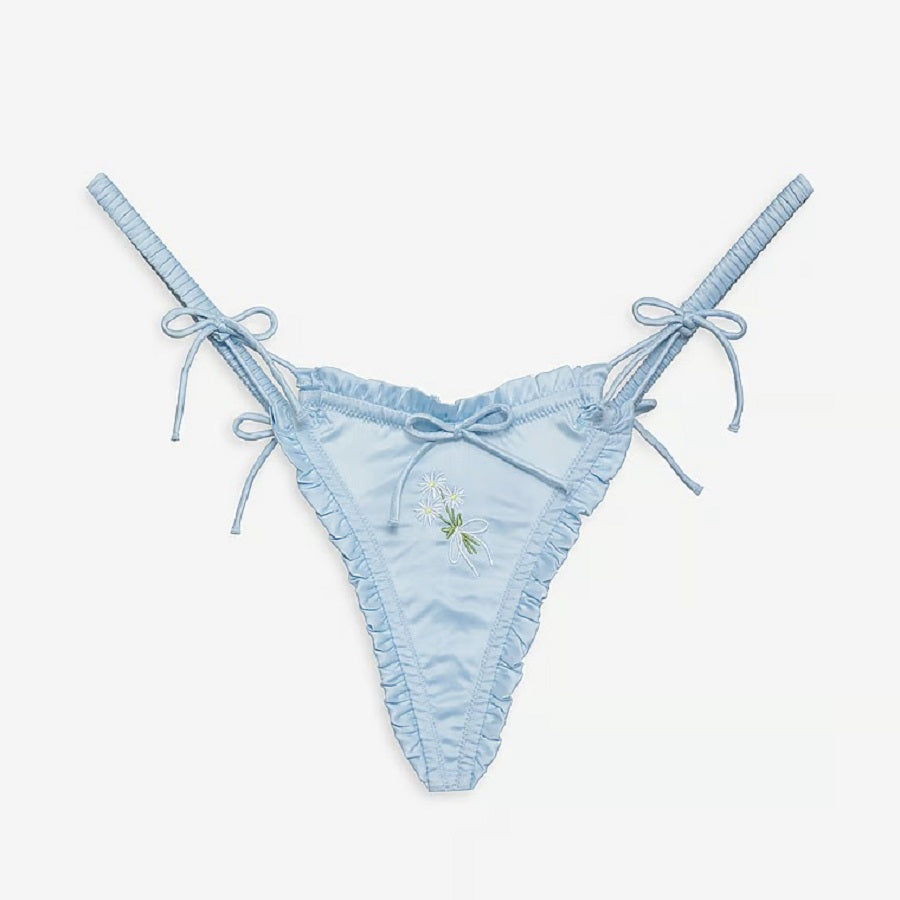 Thong For Love & Lemons Everyday, blue