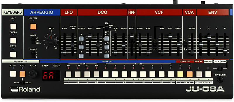 وحدة صوت جونو من سلسلة Roland JU-06A Boutique