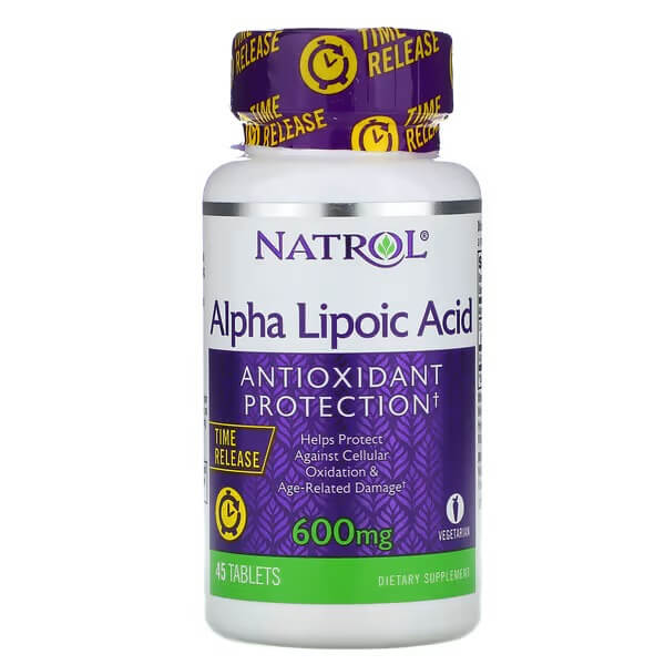 Natrol Alpha Lipoic Acid 600 mg, 45 tablets