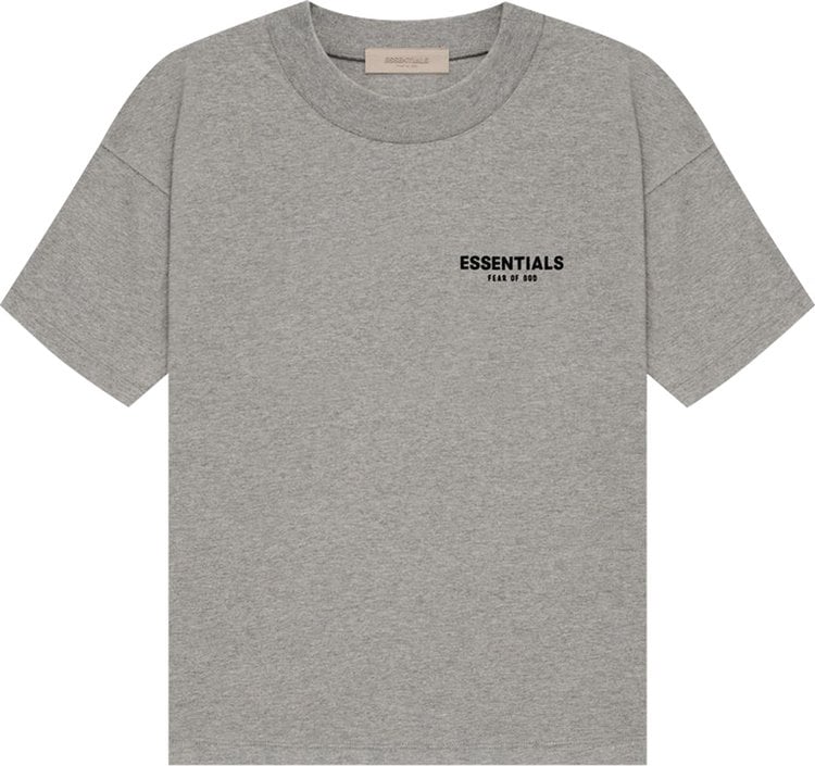 Fear of God Essentials Tee 'Dark Oatmeal', gray