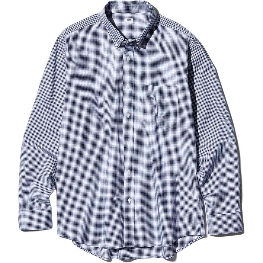 Men's blue shirt Uniqlo, blue