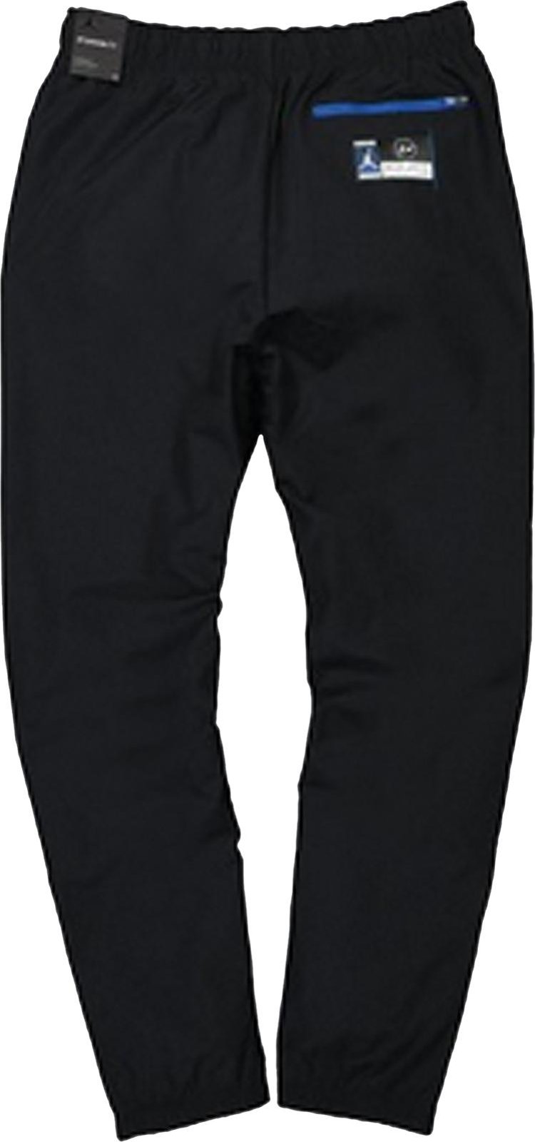 Air Jordan x Fragment Woven Pant 'Black/Reflective Silver', black