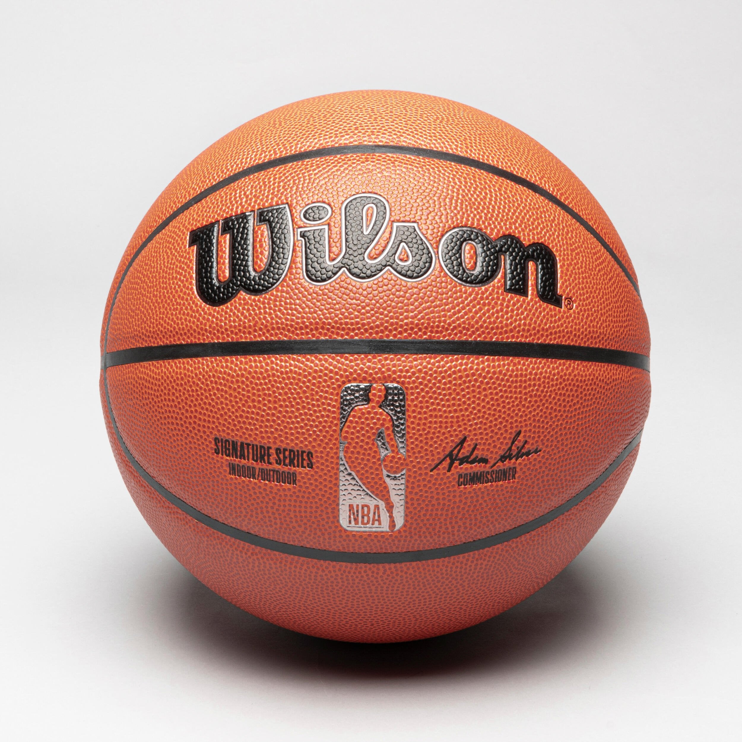 Basketball ball size 7 - Signature Series S7 NBA orange WILSON