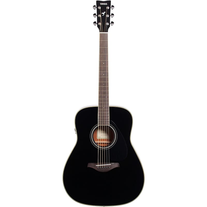 جيتار كهربائي صوتي Yamaha FG-TA Trans Acoustic Dreadnought مع كورس و صدى - أسود جيتار كهربائي Yamaha FG-TA Trans Acoustic Dreadnought مع كورس و صدى - أسود