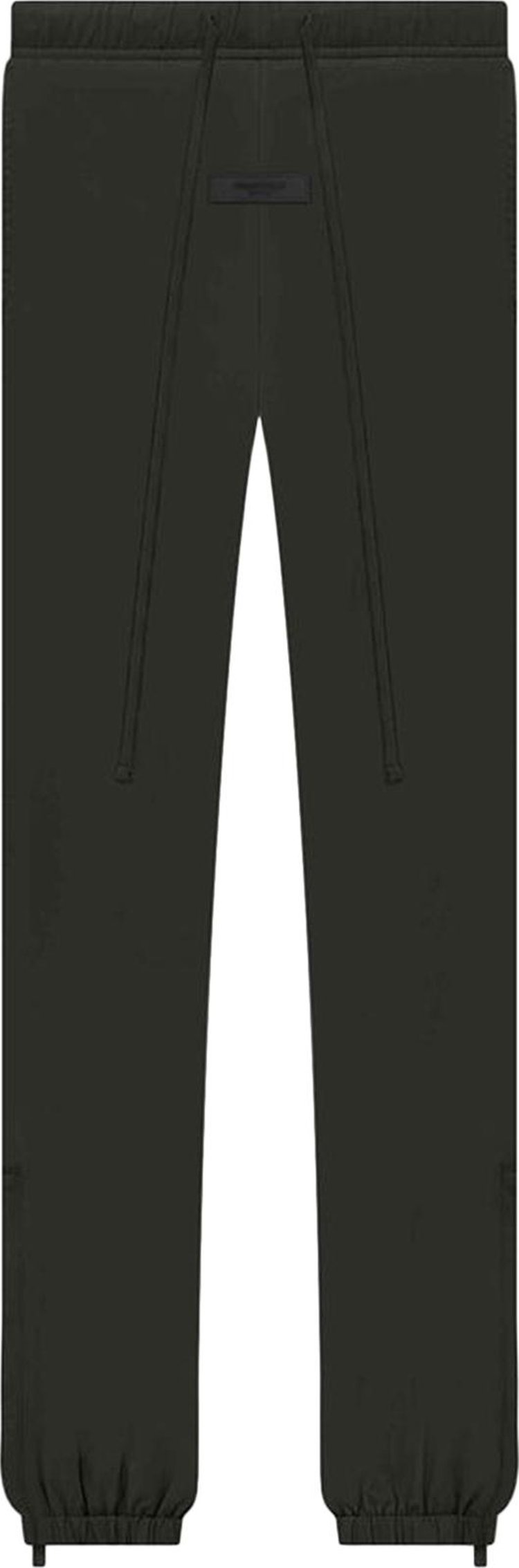 Fear of God Essentials Nylon Track Pant 'Off Black', black