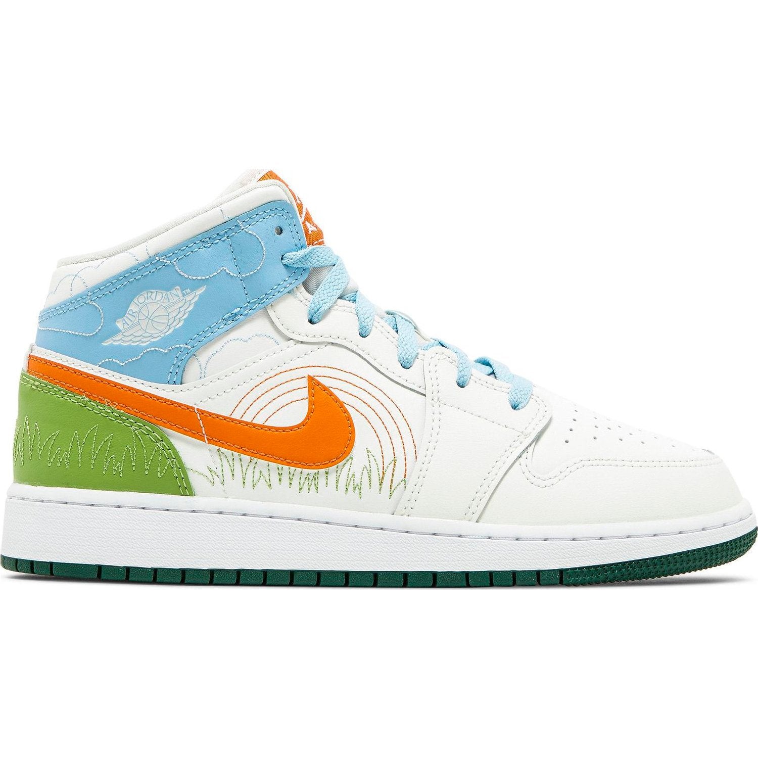 Nike Air Jordan 1 Mid SE GS sneakers, cream