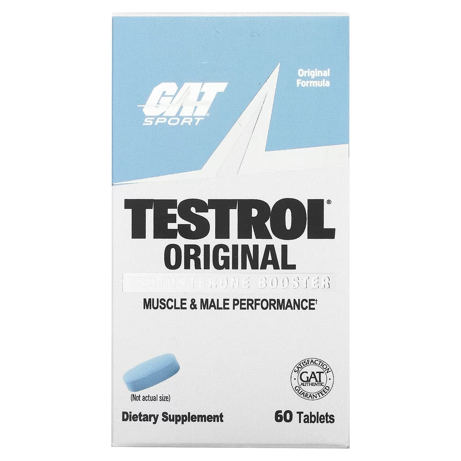 GAT Testrol testosterone booster, 60 tablets