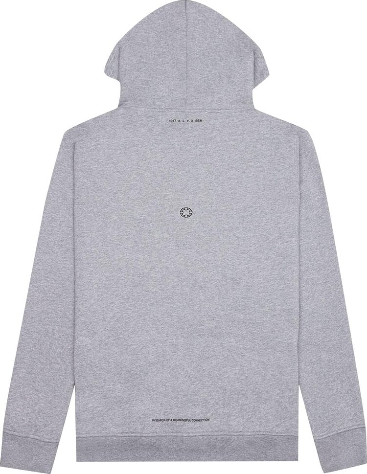 1017 ALYX 9SM Hoodie 'Grey Melange', gray