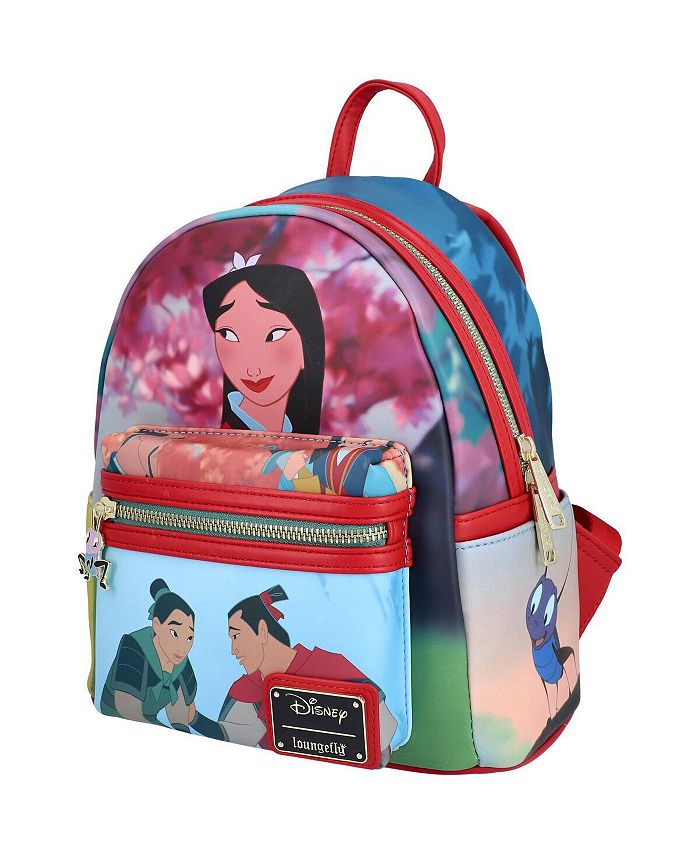 Mini backpack Princess Mulan Loungefly, red