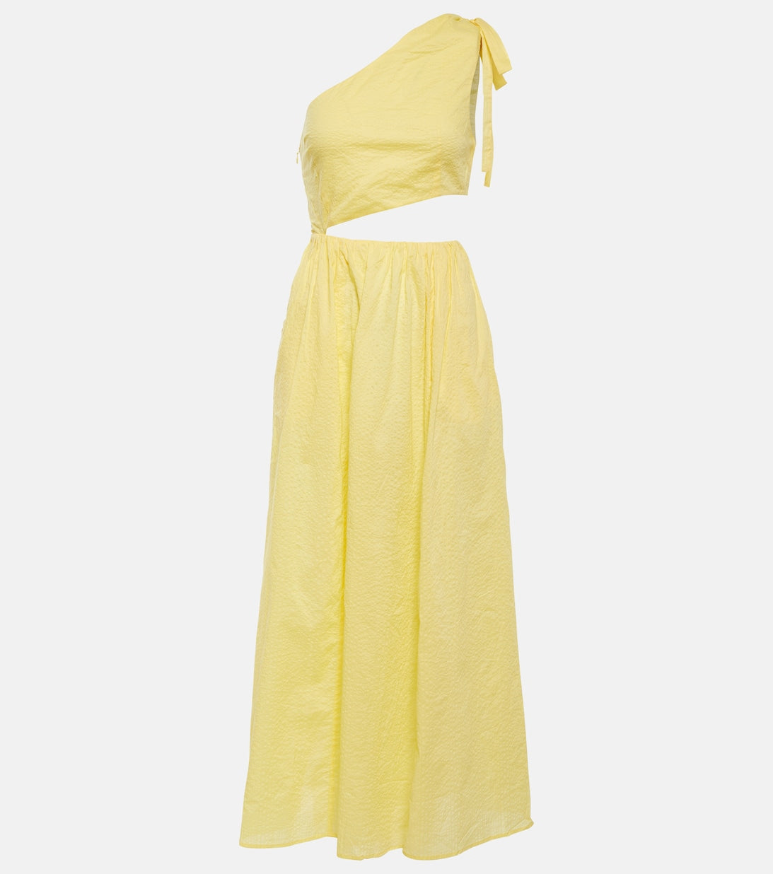 Alberobello one-shoulder midi dress MARYSIA, yellow