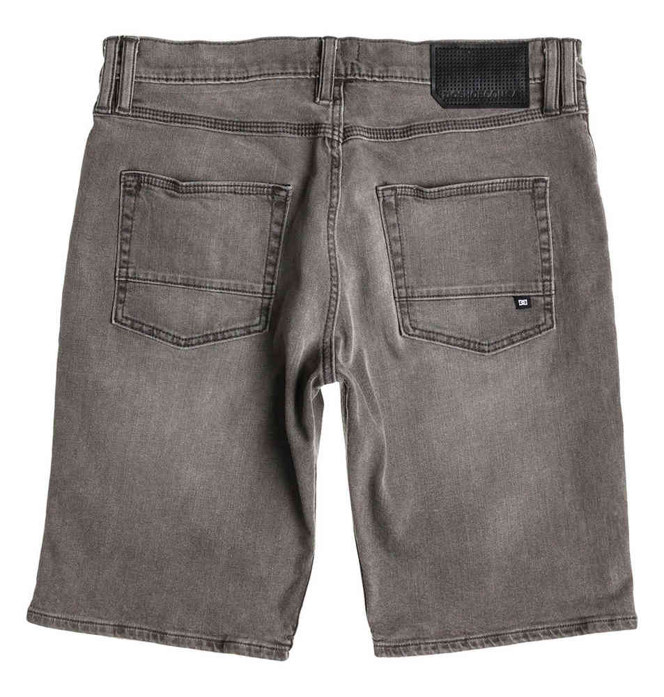 Worker DC Straight Denim Shorts, Stone Gray