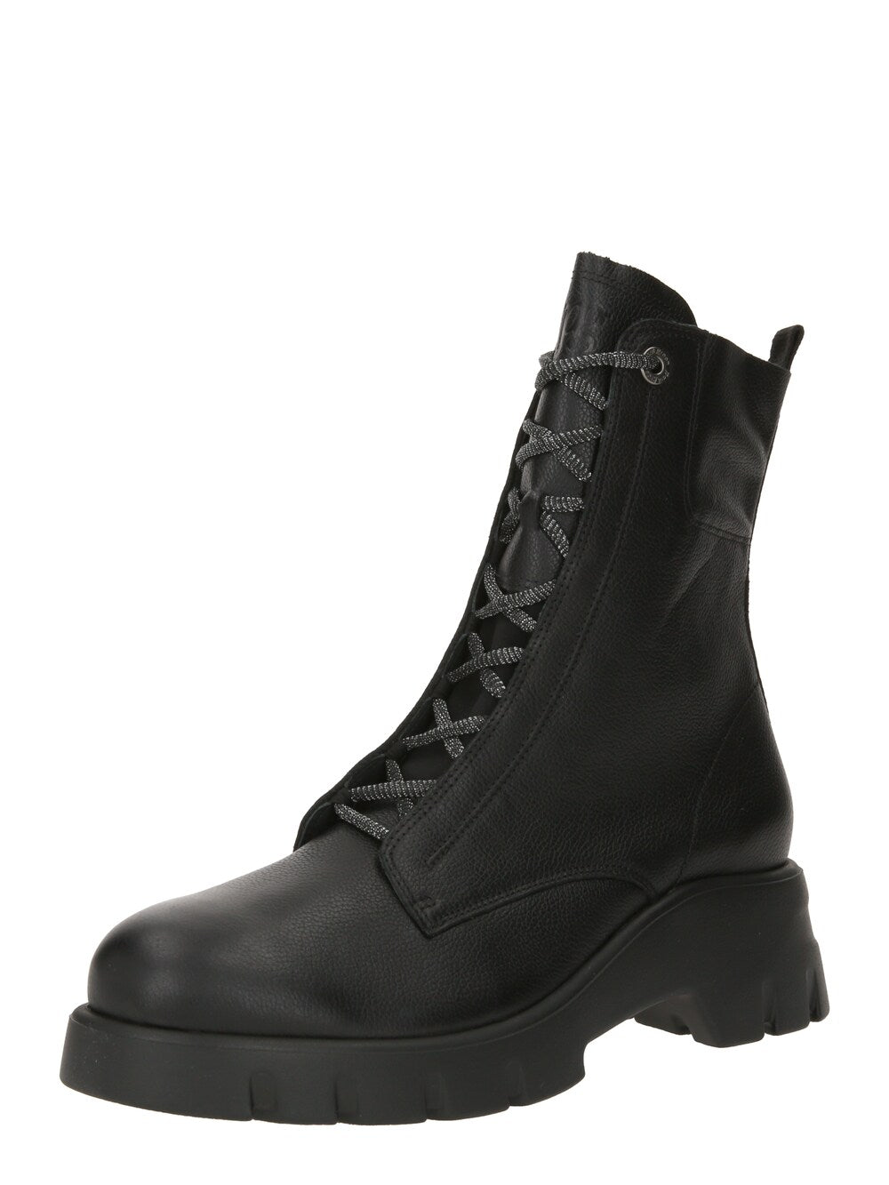 Paul Green Lace-Up Ankle Boots, Black