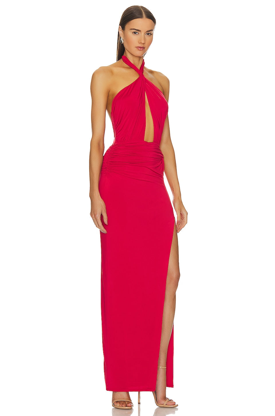 Michael Costello x REVOLVE Morgan Gown dress, red