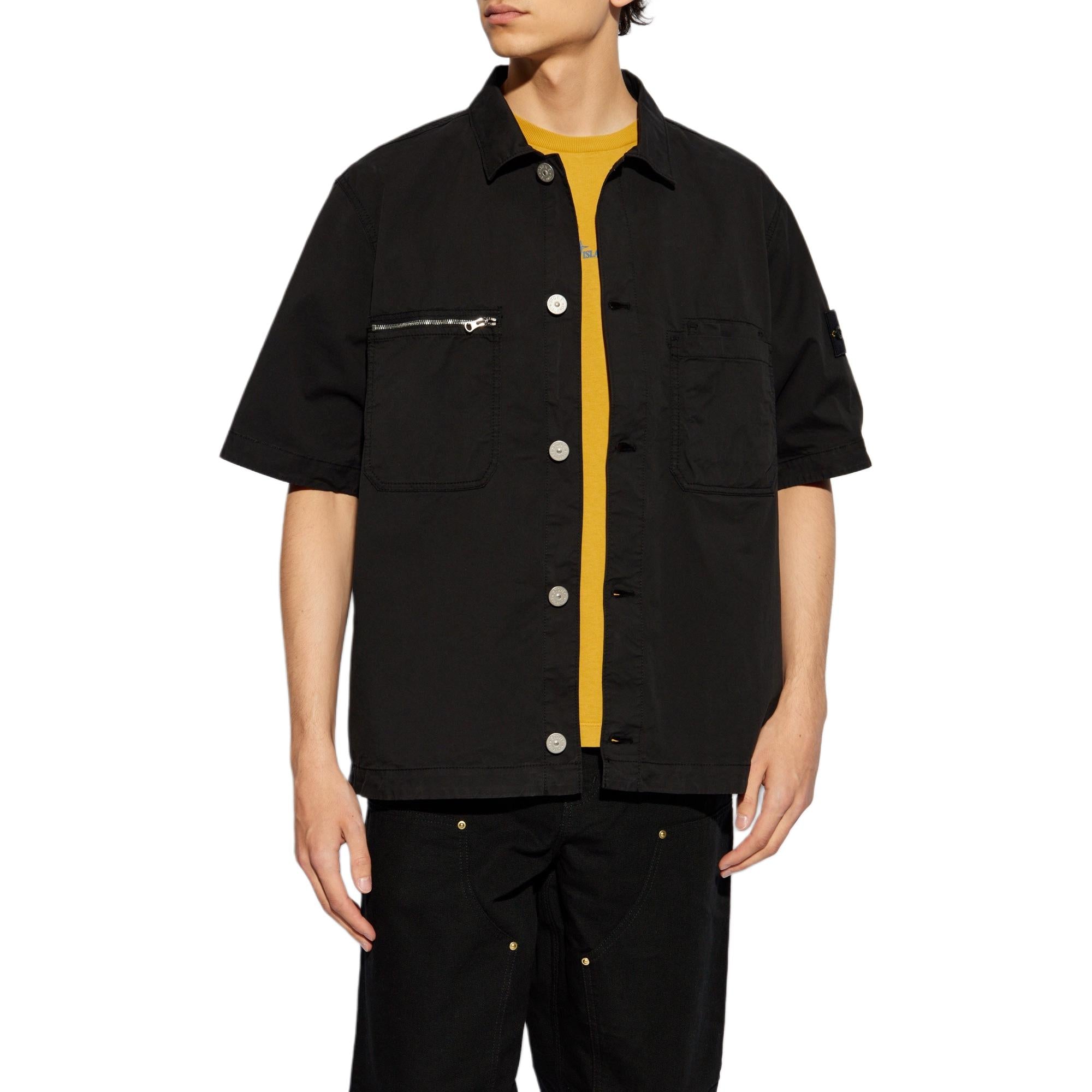 Stone Island Unisex Shirt, Black