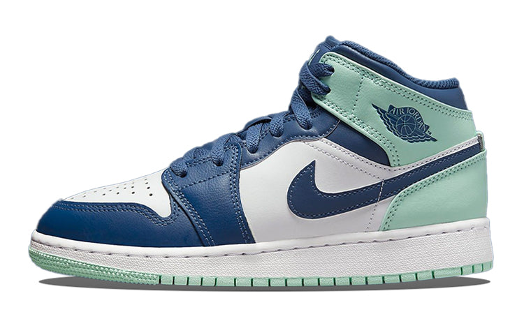 Foam Jordan 1 Mid Mystic Navy Mint (GS)