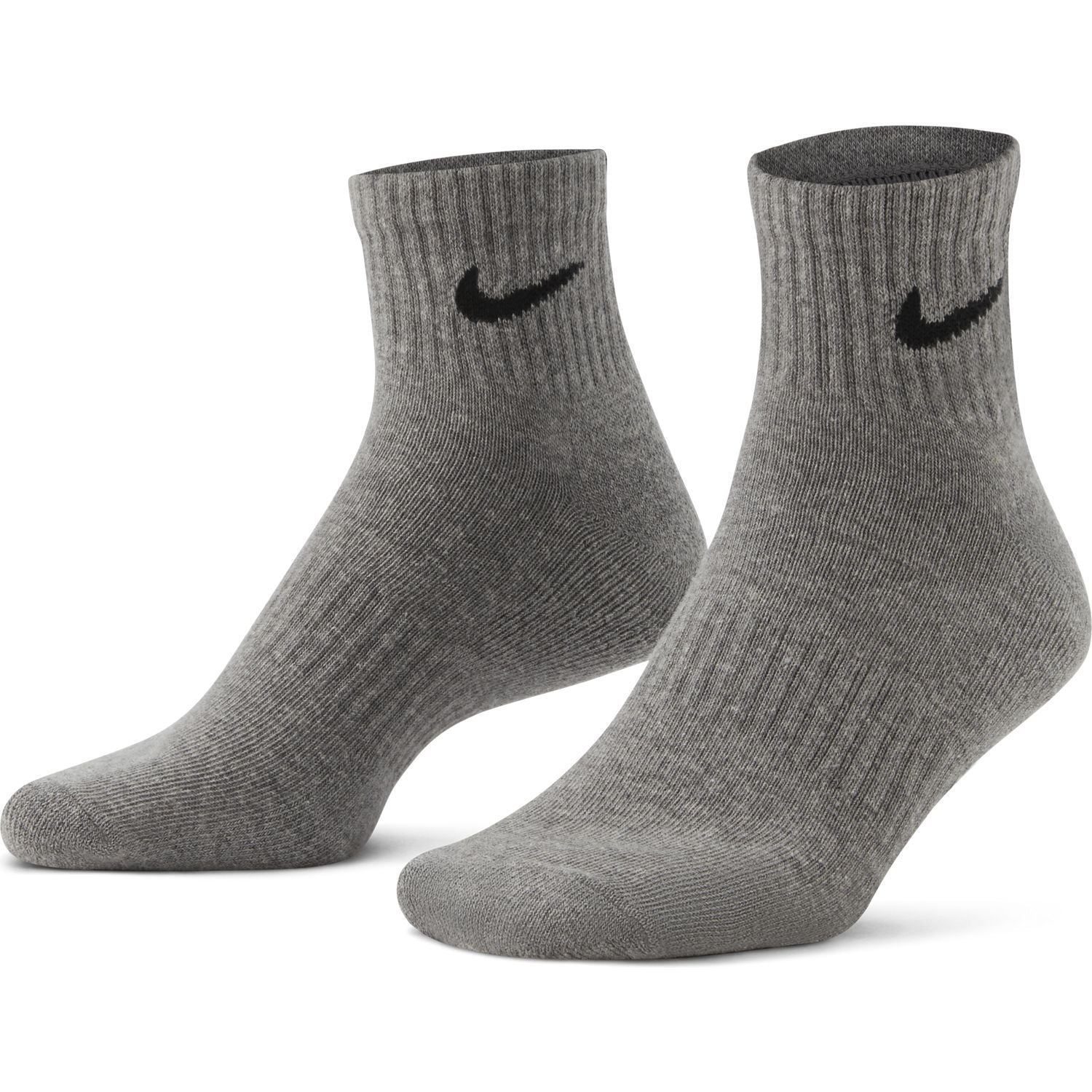 Men's 3 Pair Casual Training Socks with Nike Cushioning