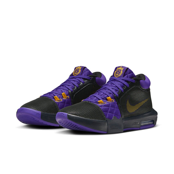 Nike LeBron Witness 8 EP 'Black Field Purple' Sneakers, black