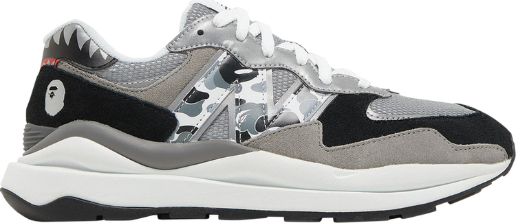 Sneakers BAPE x 57/40 Grey, gray