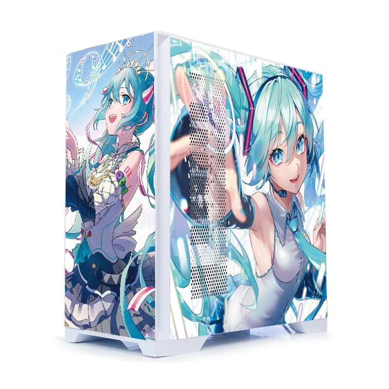 Case SAMA Custom Xianma Yanzhishen Miku Hatsune, Mid Tower, white/pattern