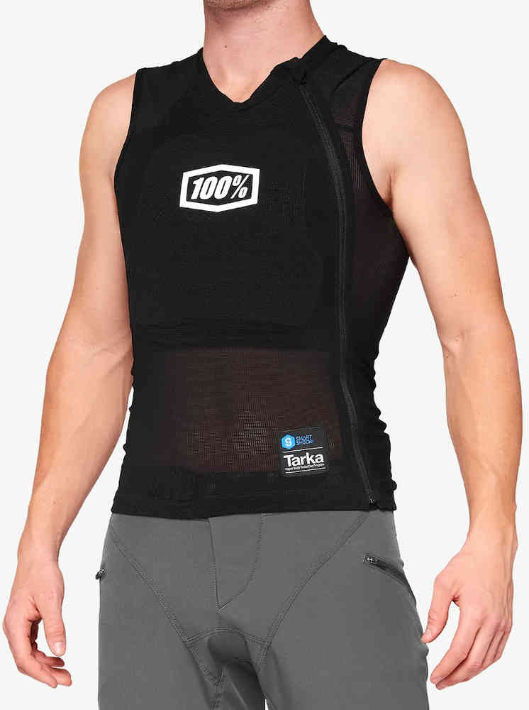 Protective vest 100% Tarka, black/white