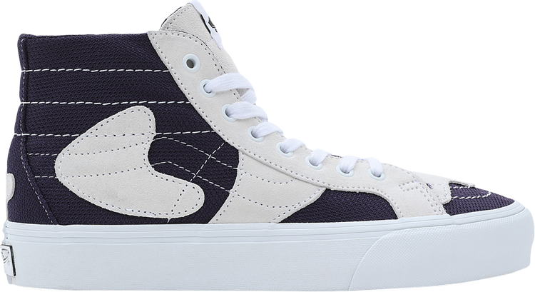 Sneakers Vans Sk8-Hi WP VR3 LX Patchwork - White Navy