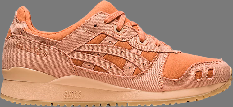 Sneakers gel lyte 3 og 'rooibos' Asics, orange