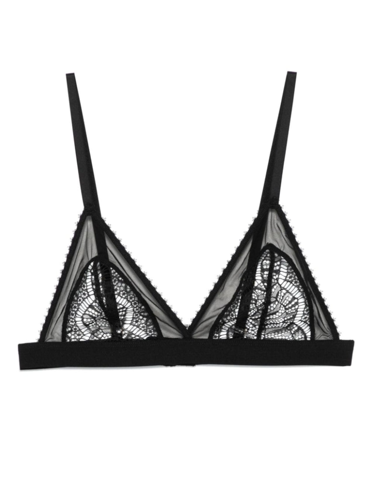 Maison Close Accroche Cœur Bra, Black