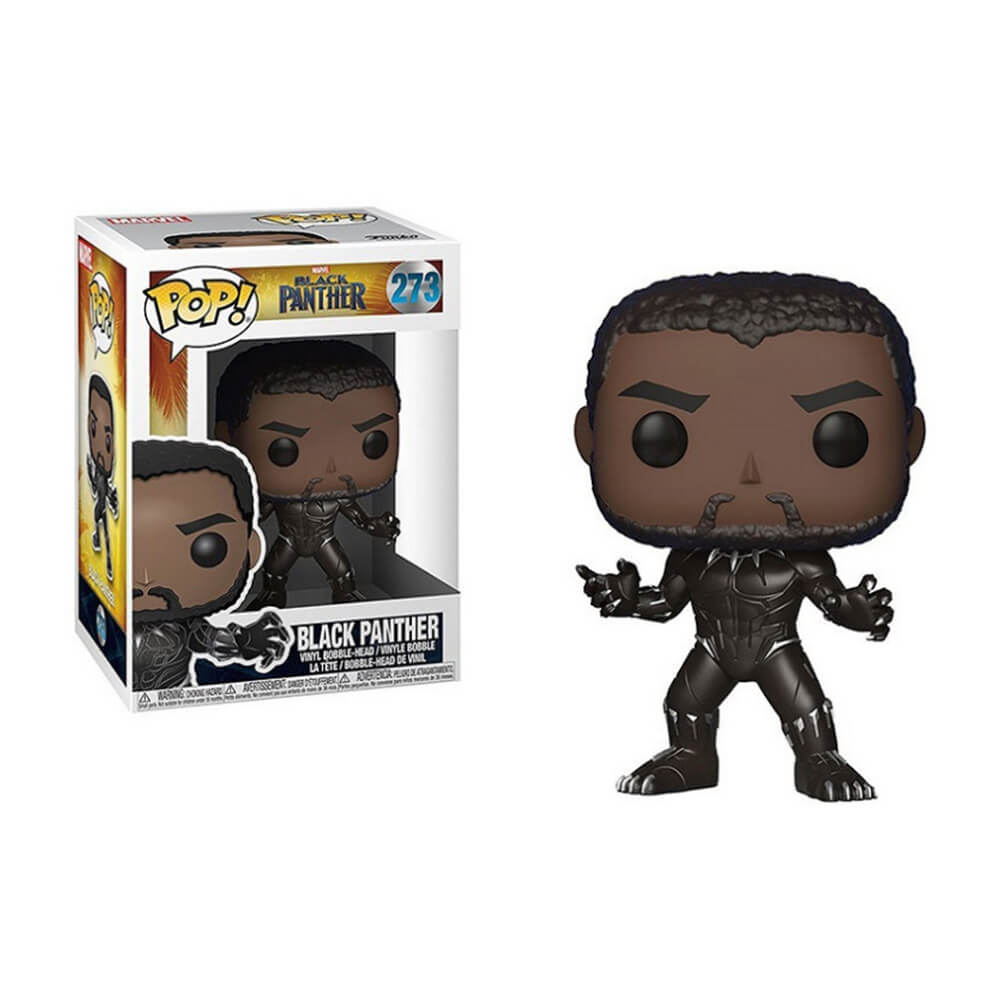 Funko POP! Marvel: Black Panther Movie - Black Panther (Styles May Vary)