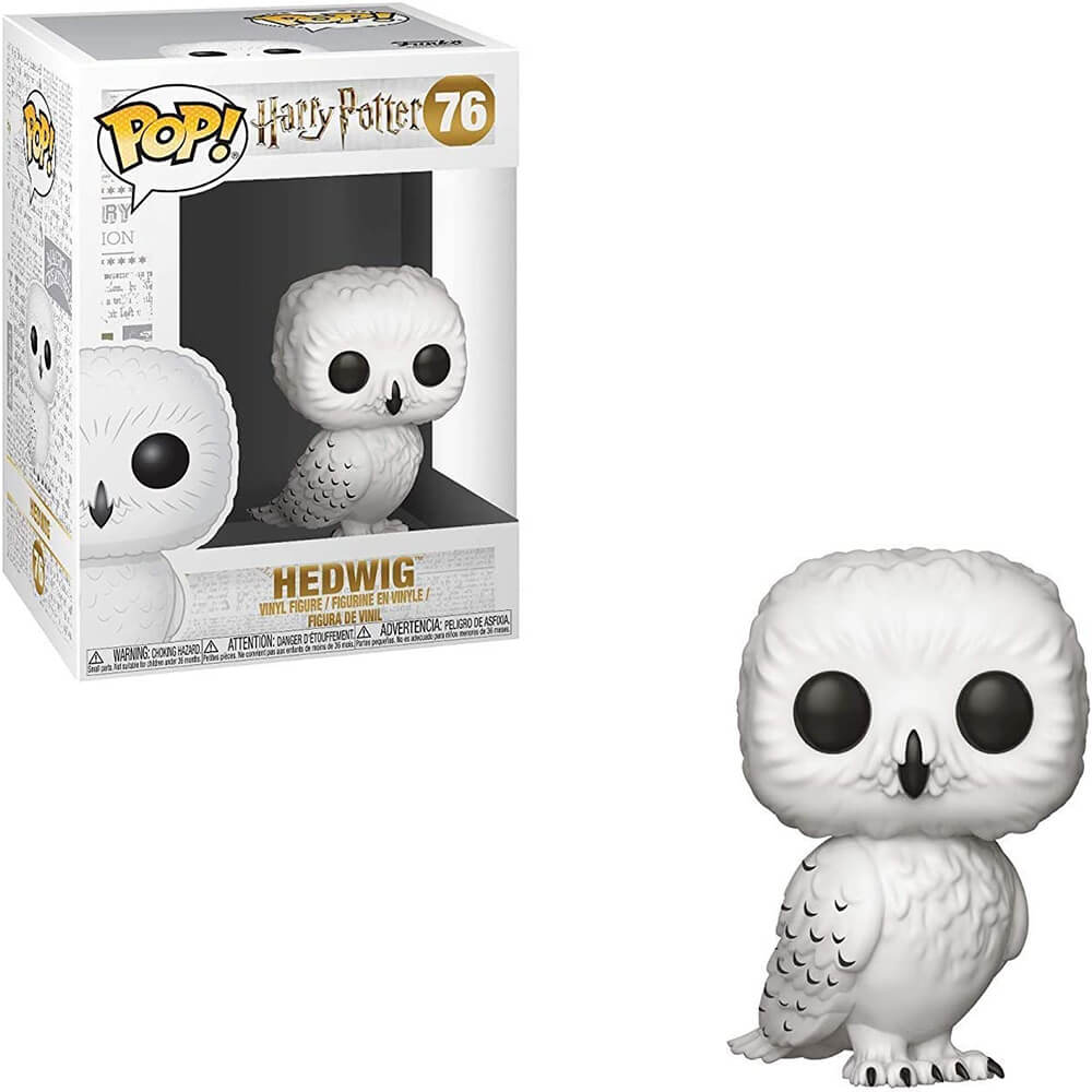 Funko Pop! Harry Potter, Hedwig the Owl (Hedwig) (with protective case)