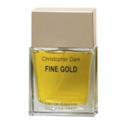 Eau de toilette for men Christopher Dark Fine Gold 100 ml