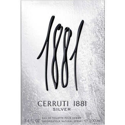 Nino Cerruti Cerruti 1881 Silver Eau de toilette spray for men 100ml