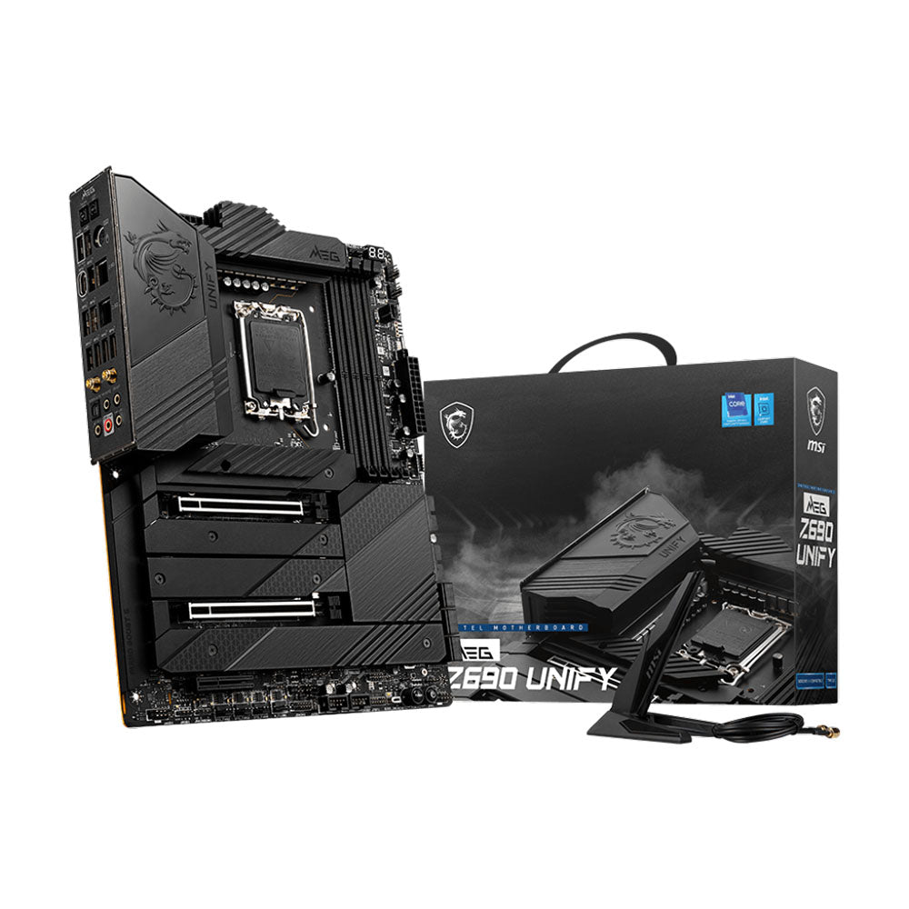 MSI MEG Z690 Unify motherboard, WIFI, DDR5, black