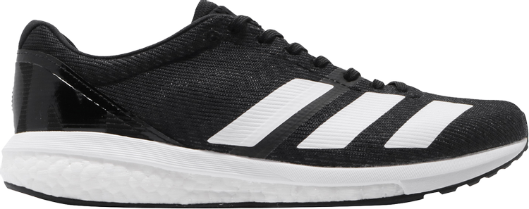 Adidas Adizero Boston 8 Men's Sneakers, Black/White