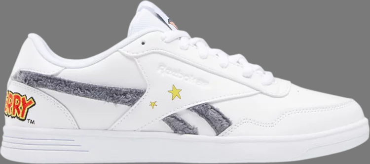 Tom & Jerry x Club memt 'fur & cheese' Reebok sneakers, white