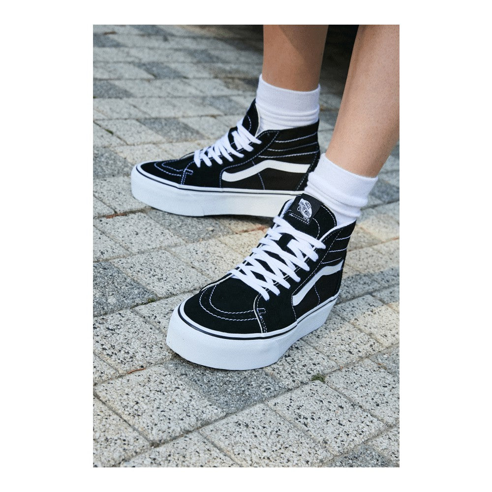 Sneakers Vans Sk8 Hi Tapered Stackform, black/true white