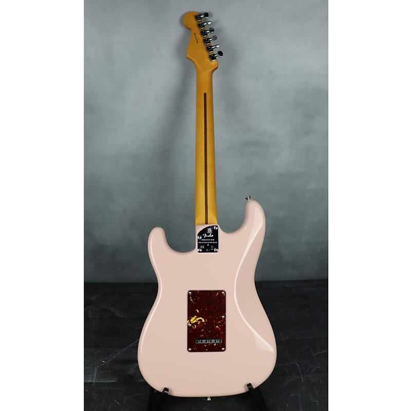 Fender American Professional II Stratocaster HSS Maple FB Guitar Shell Pink Electric Guitar 0113912756