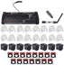 384-channel Rockville DMX controller + lighting transmitter + receiver + 16 lamps Par ROCKFORCE 384+DMX-WTR+DMX-WRE R1