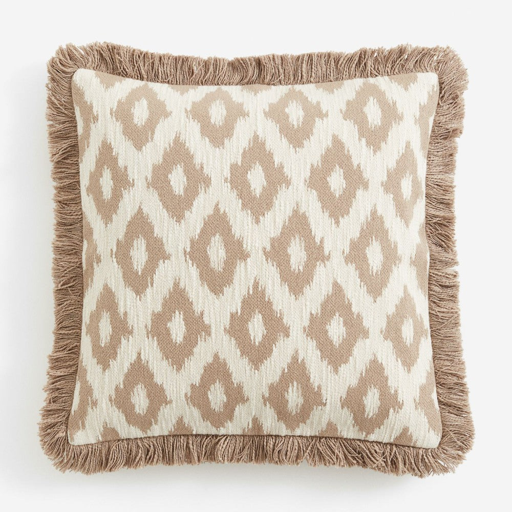 Decorative pillowcase H&M Home Jacquard-weave, beige