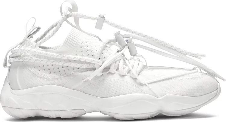 Pyer moss x dmx run fusion experiment 'skull grey' Reebok sneakers, white