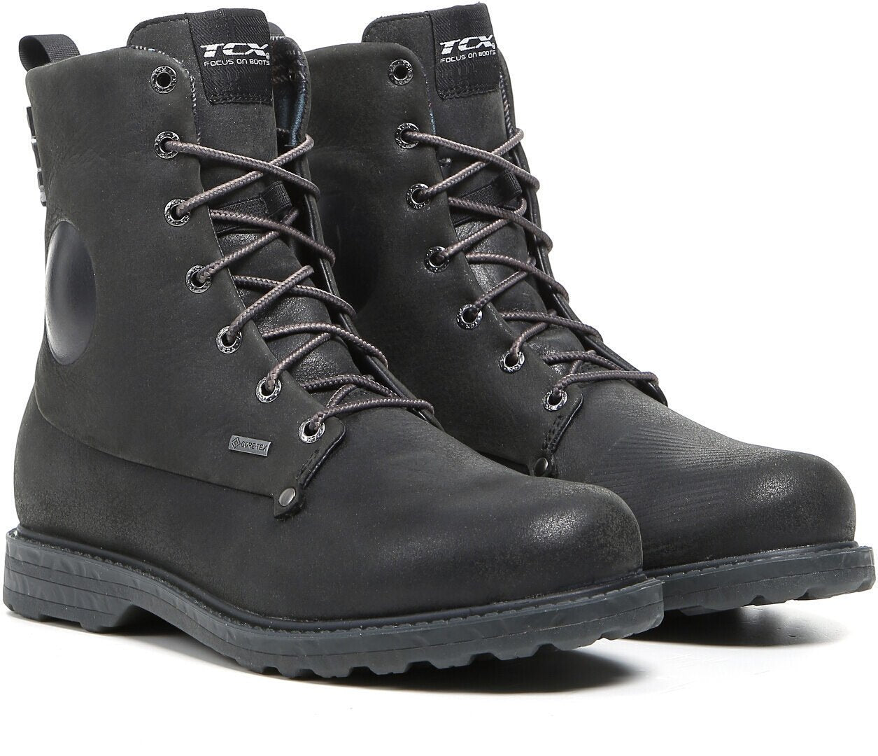 حذاء TCX Blend 2 Gore-Tex للدراجات النارية، أسود