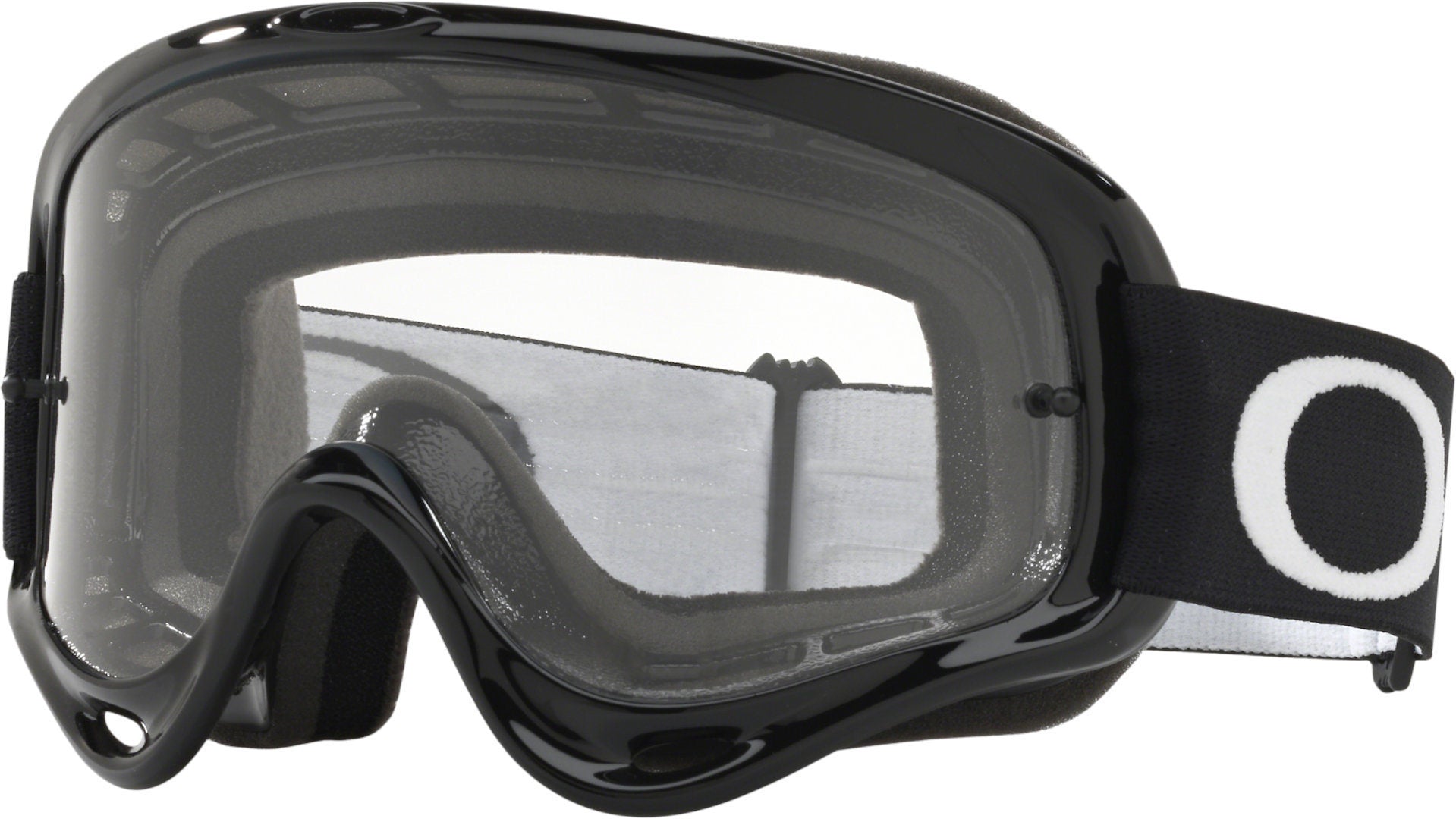 Oakley O-Frame Jet Black Motocross Goggles, Black