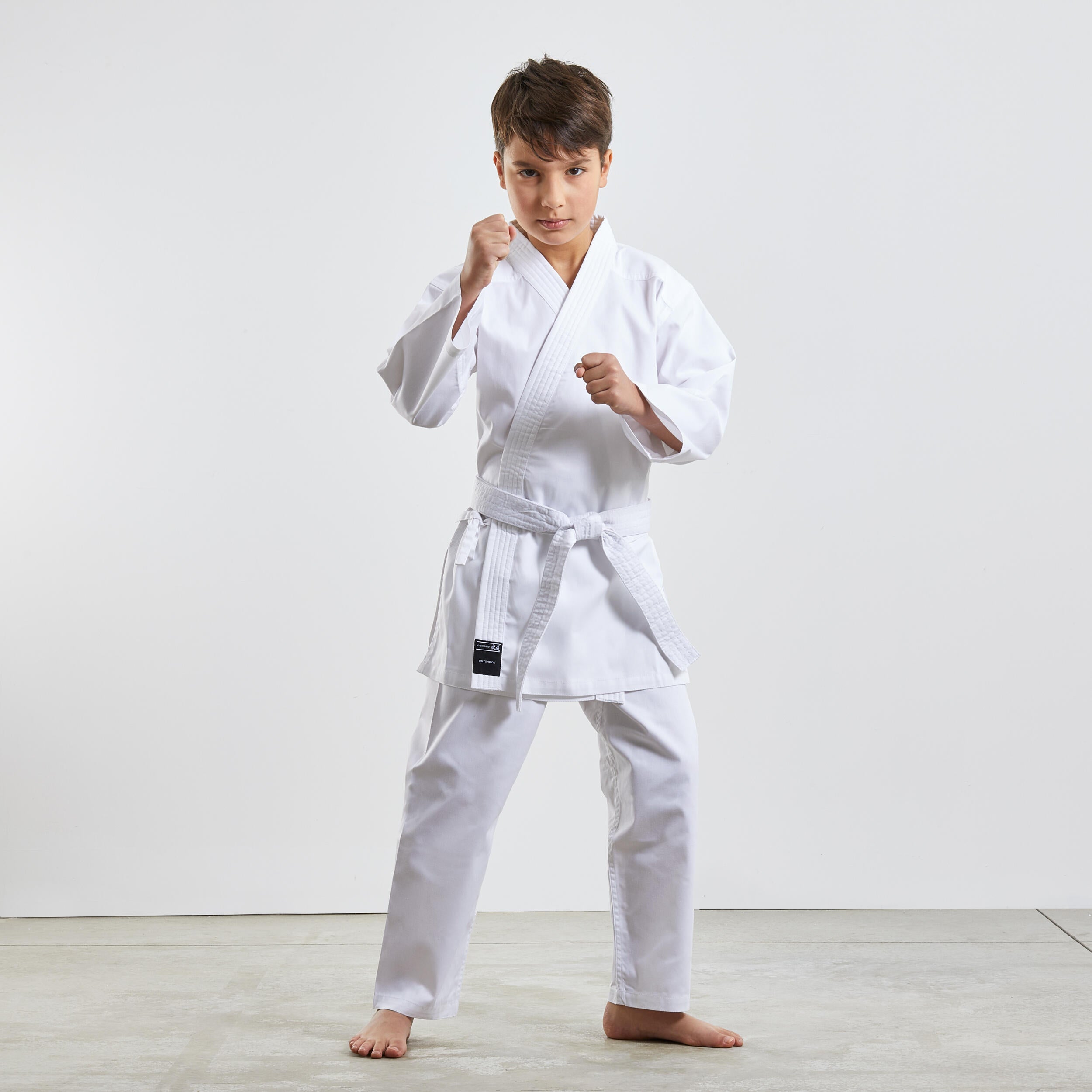 Karate suit 500 women/men OUTSHOCK, white