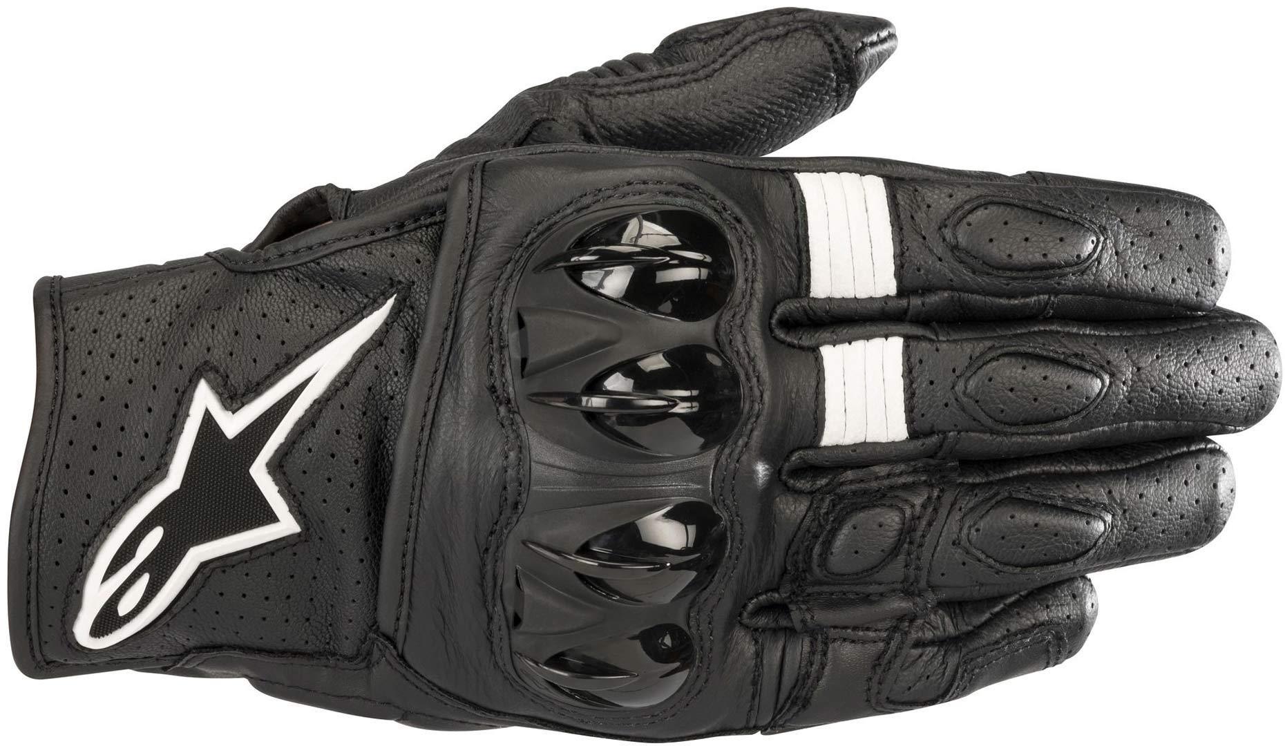 قفازات Alpinestars Celer V2 باللونين الأسود والأبيض