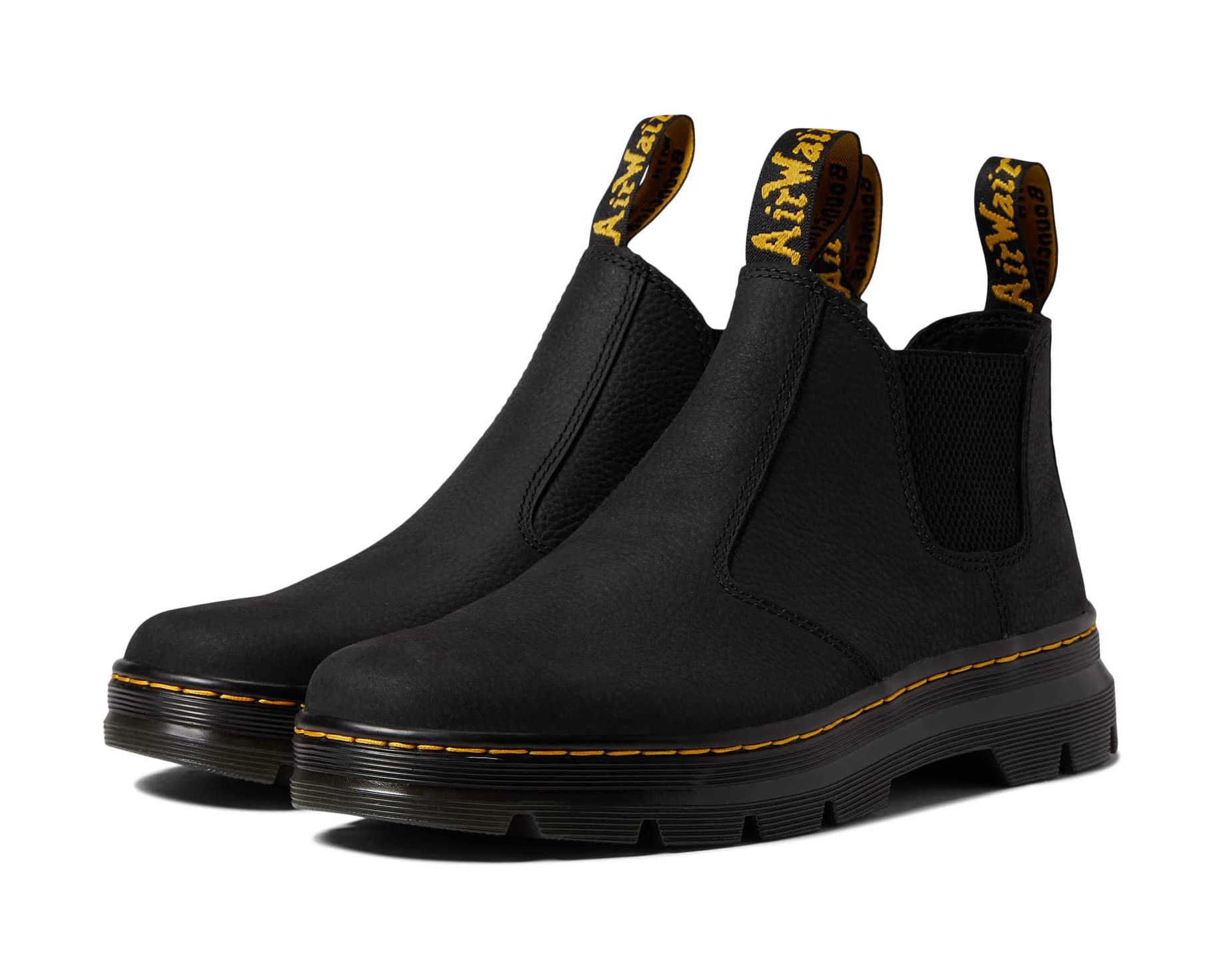 حذاء عمل من ماركة Hardie II Dr. Martens باللون الأسود