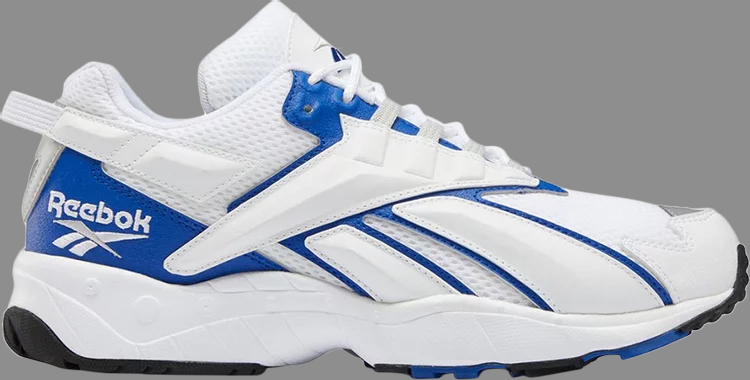 حذاء رياضي Interval 96 'White Royal' من Reebok باللون الأزرق