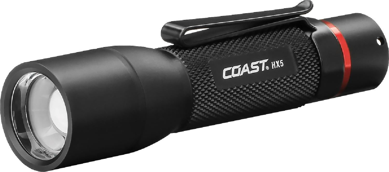 Flashlight HX5 Coast, black