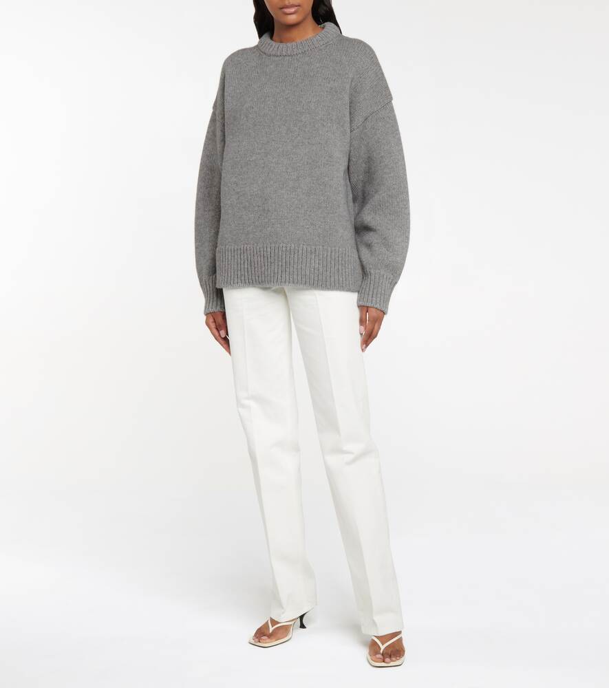 Ophelia wool and cashmere sweater THE ROW, gray